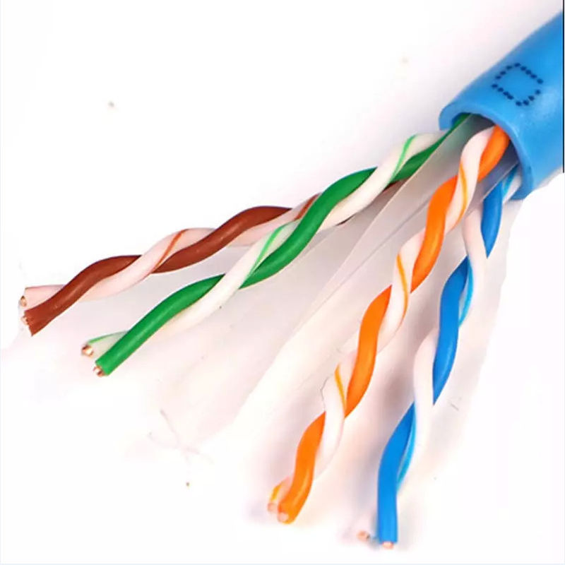 كابل RJ45 Cat6 Lan لمركز بيانات الصوت والفيديو لشبكة الاتصالات ذات ...